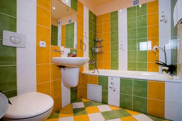 rumeno zelena kopalnica