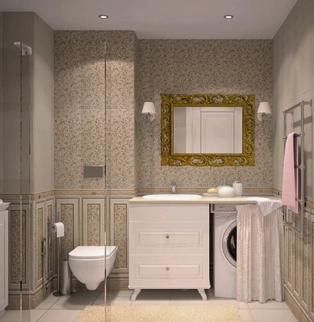 Stil Provence v oblikovanju kopalnice