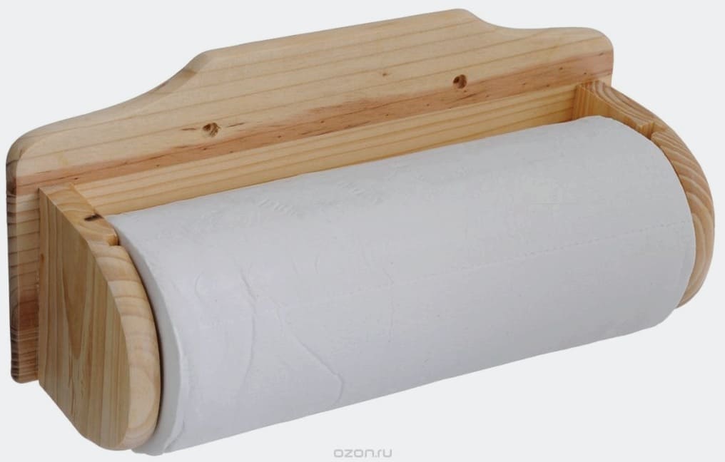 Leseno držalo za papirnate brisače